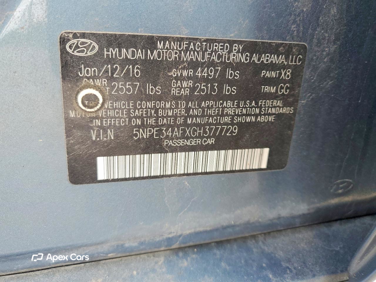 Hyundai Sonata 2016