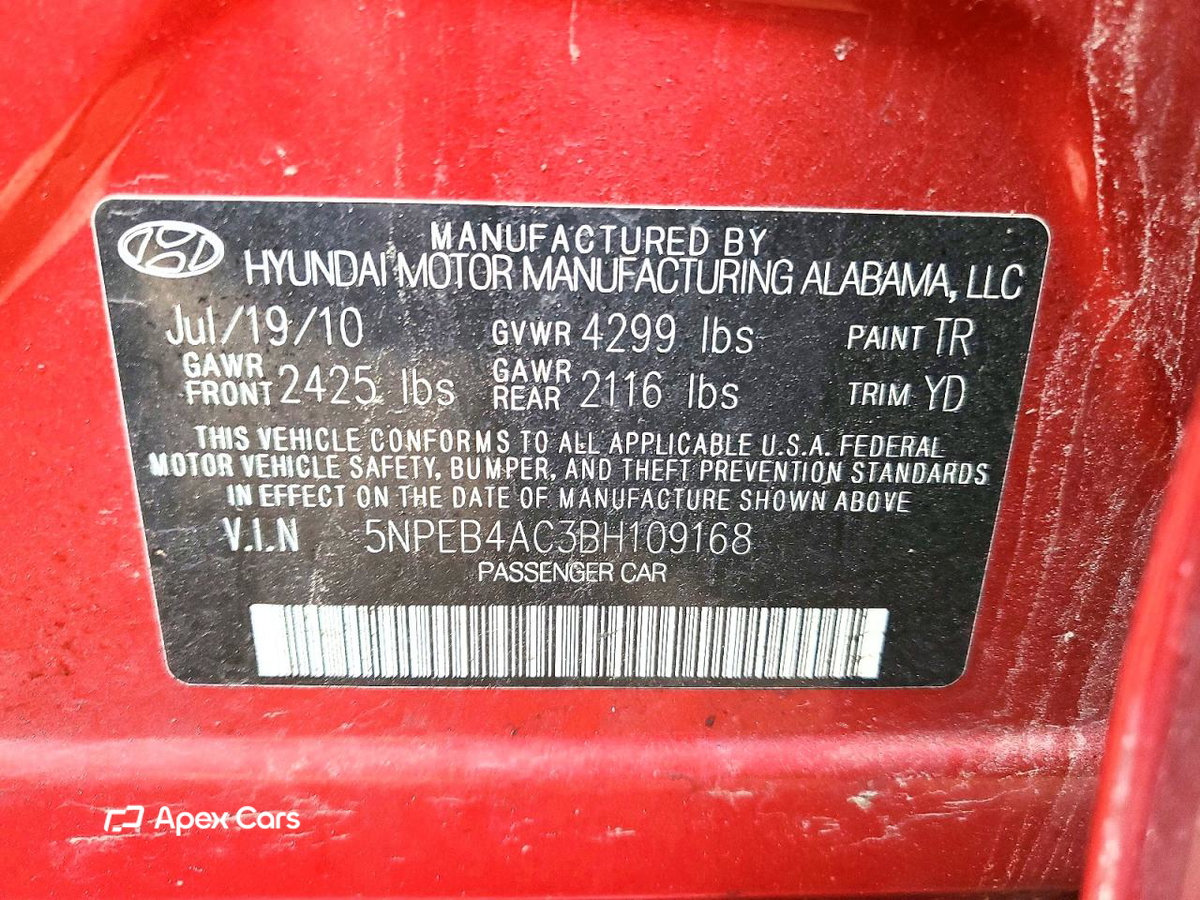 Hyundai Sonata 2011