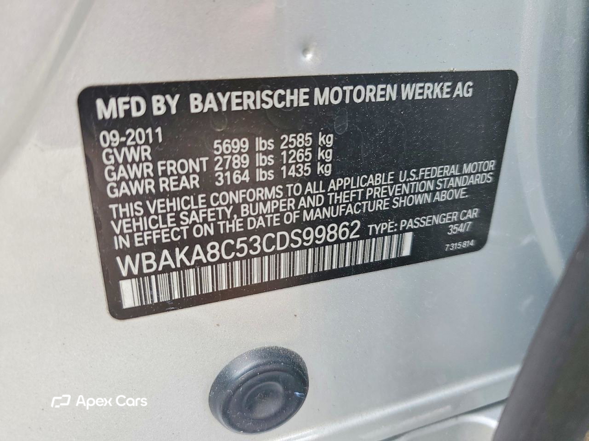 BMW Series 7 2012