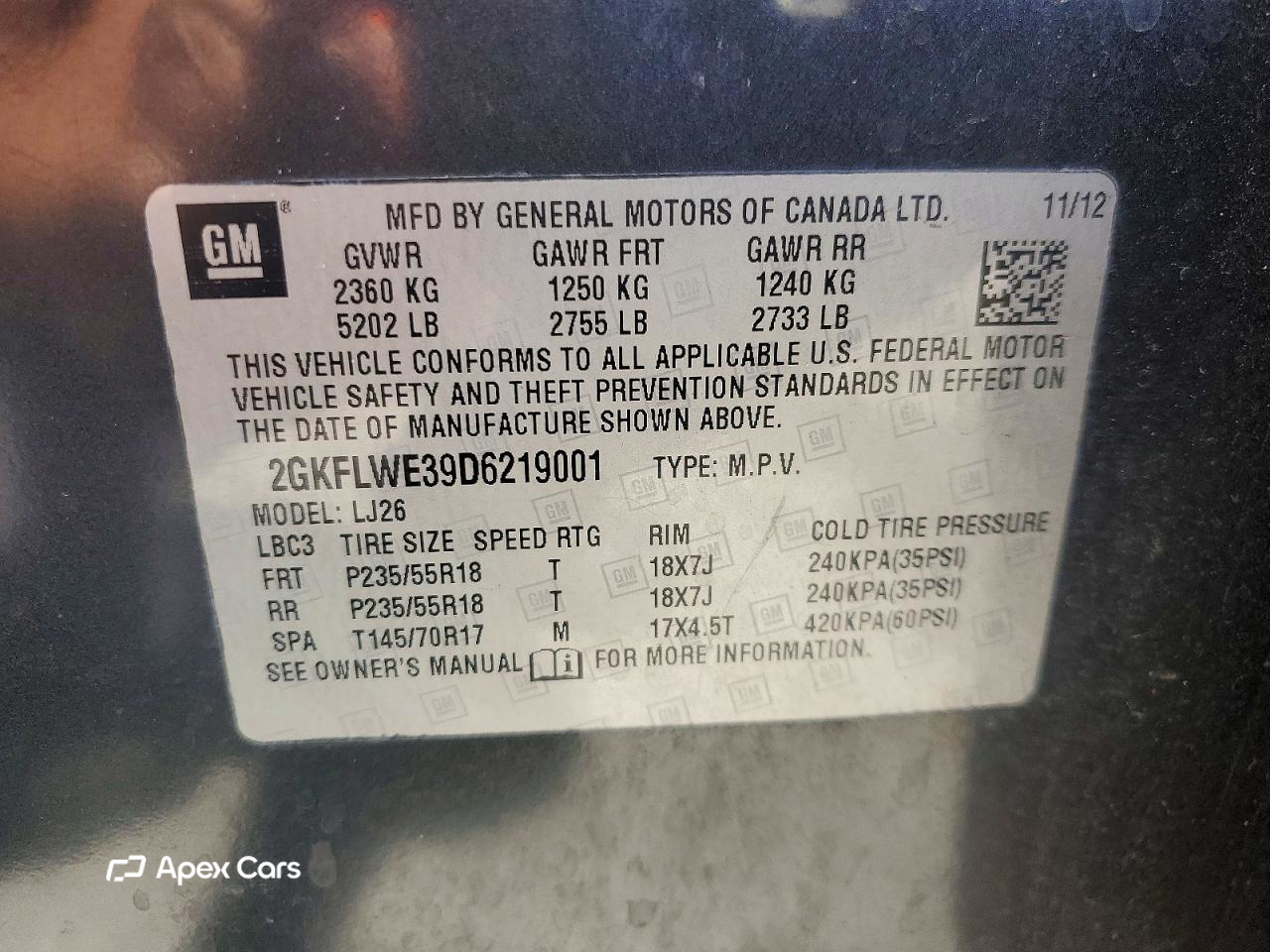 GMC Terrain 2013