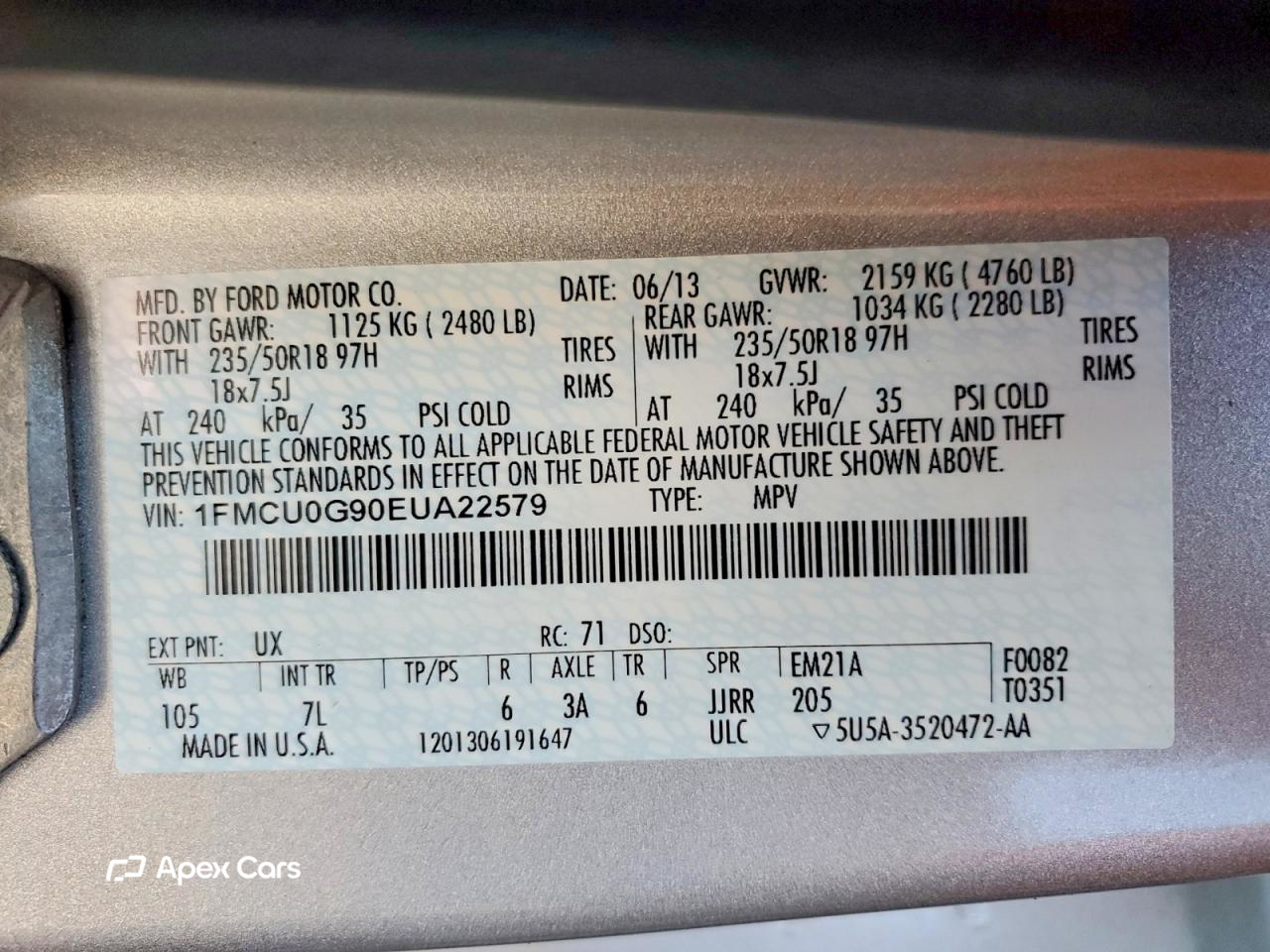 Ford Escape 2014