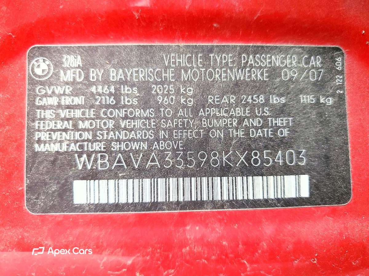 BMW Series 3 2008