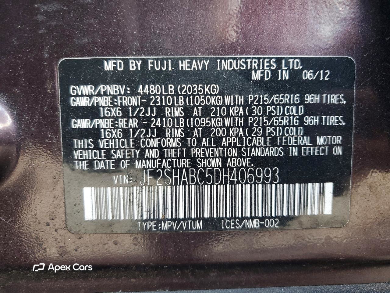 Subaru Forester 2013