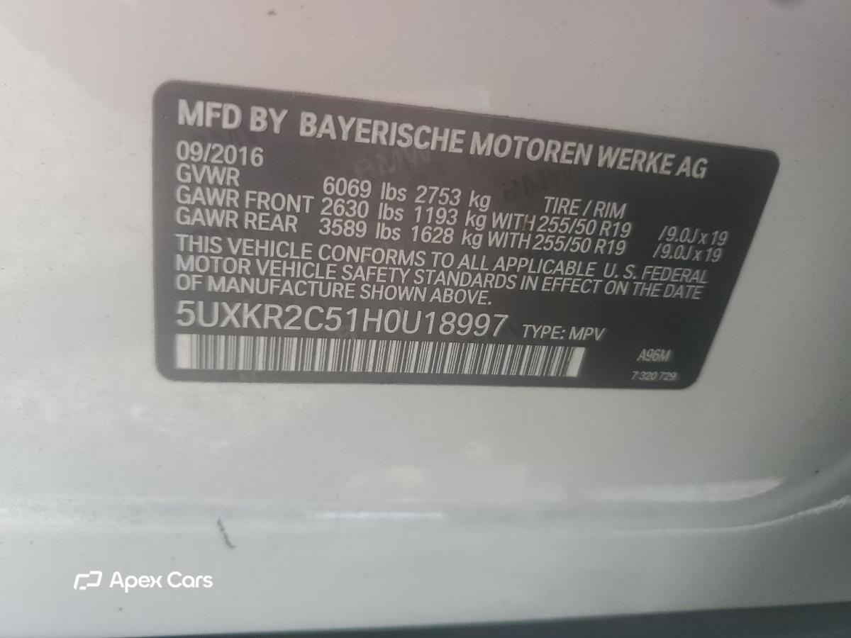 BMW X5 2017