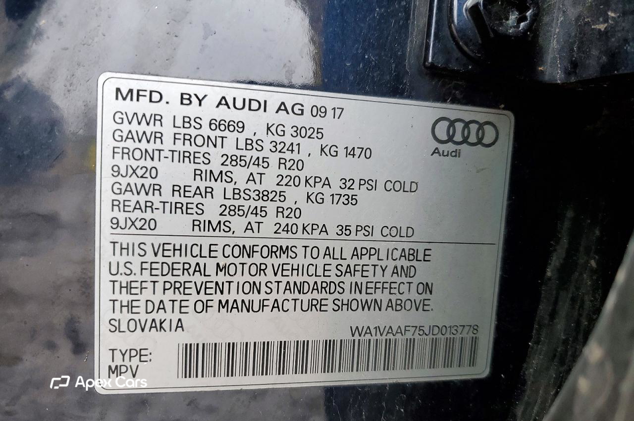Audi Q7 2018