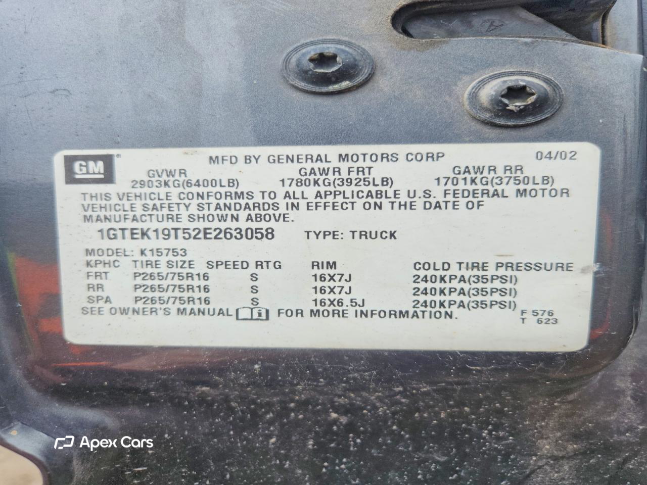 GMC Sierra 2002