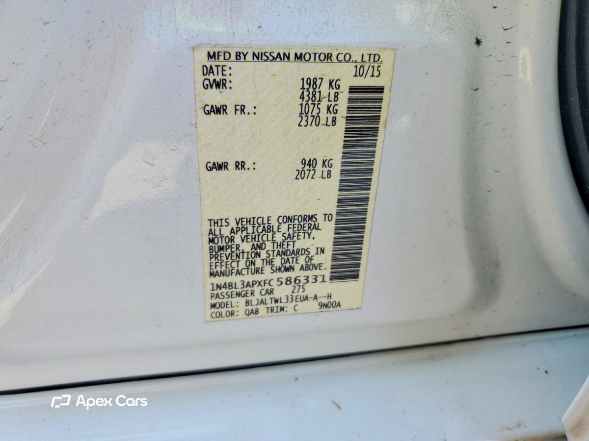 Nissan Altima 2015