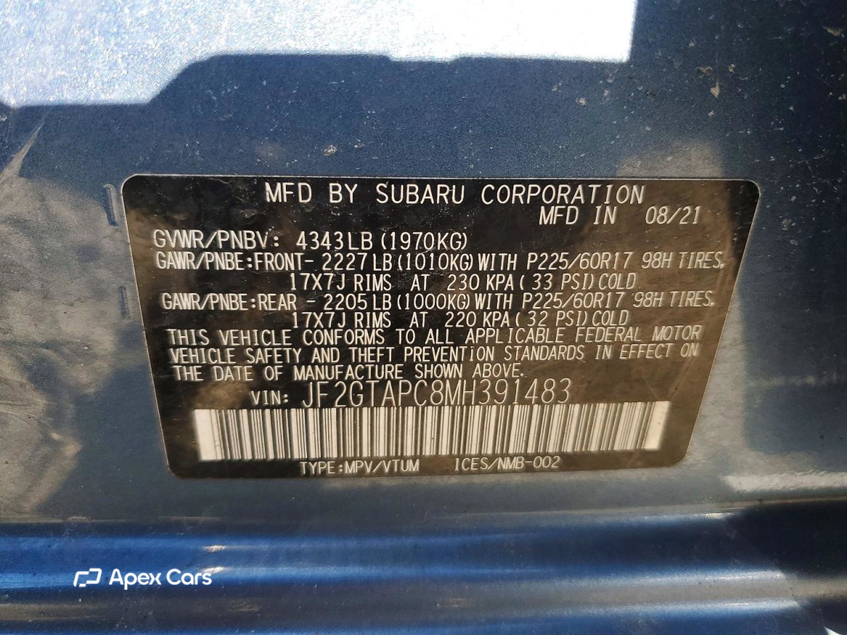 Subaru XV 2021