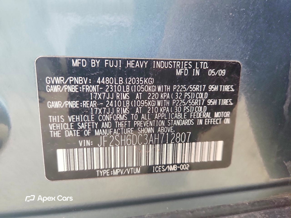 Subaru Forester 2010