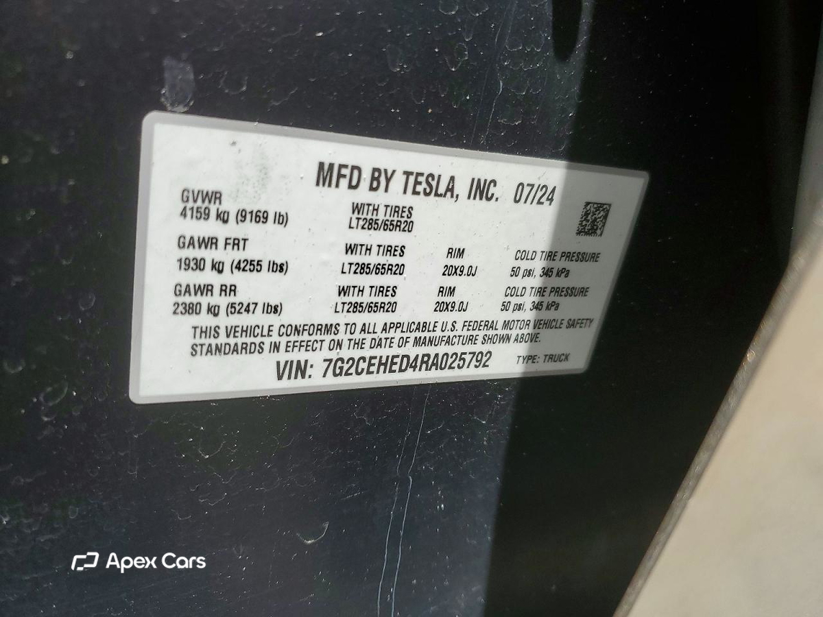 Tesla Cybertruck 2024