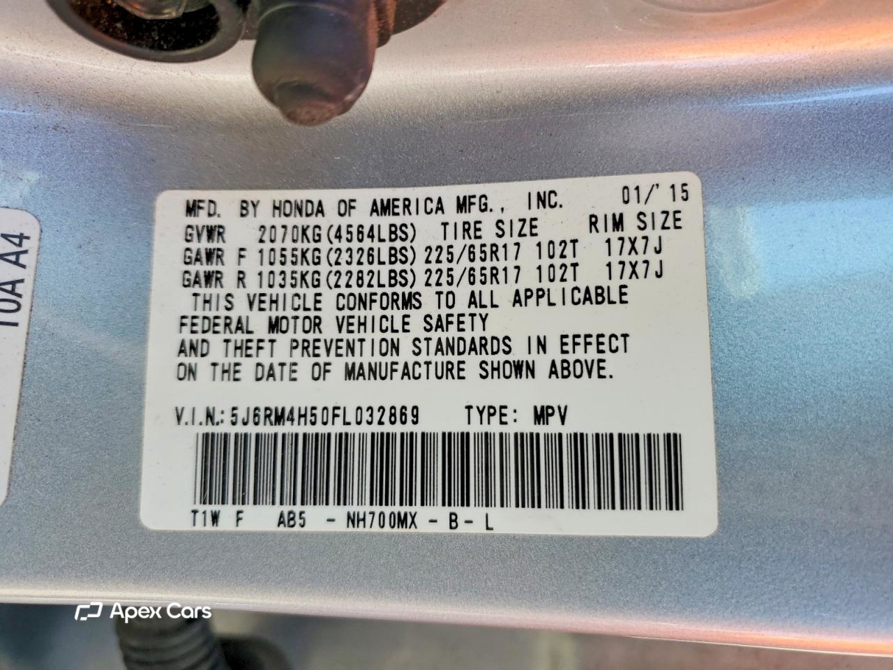Honda CR-V 2015