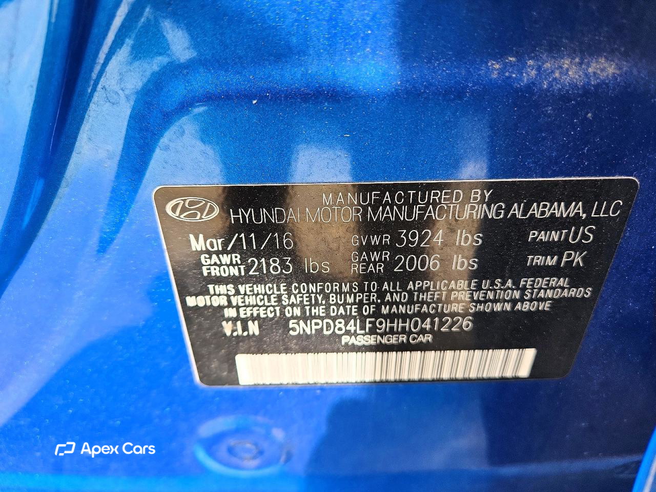 Hyundai Elantra 2017