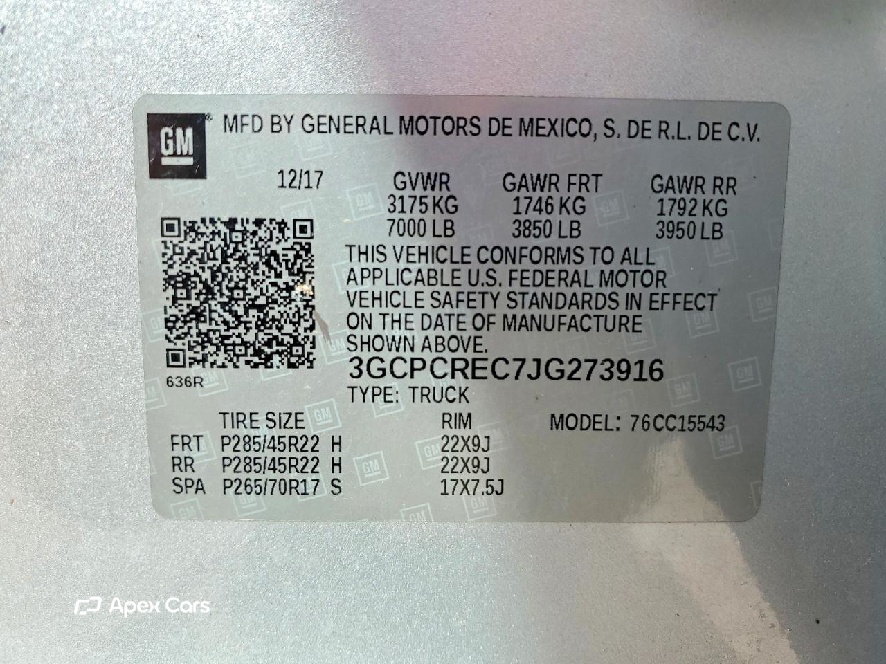 Chevrolet Silverado 2018