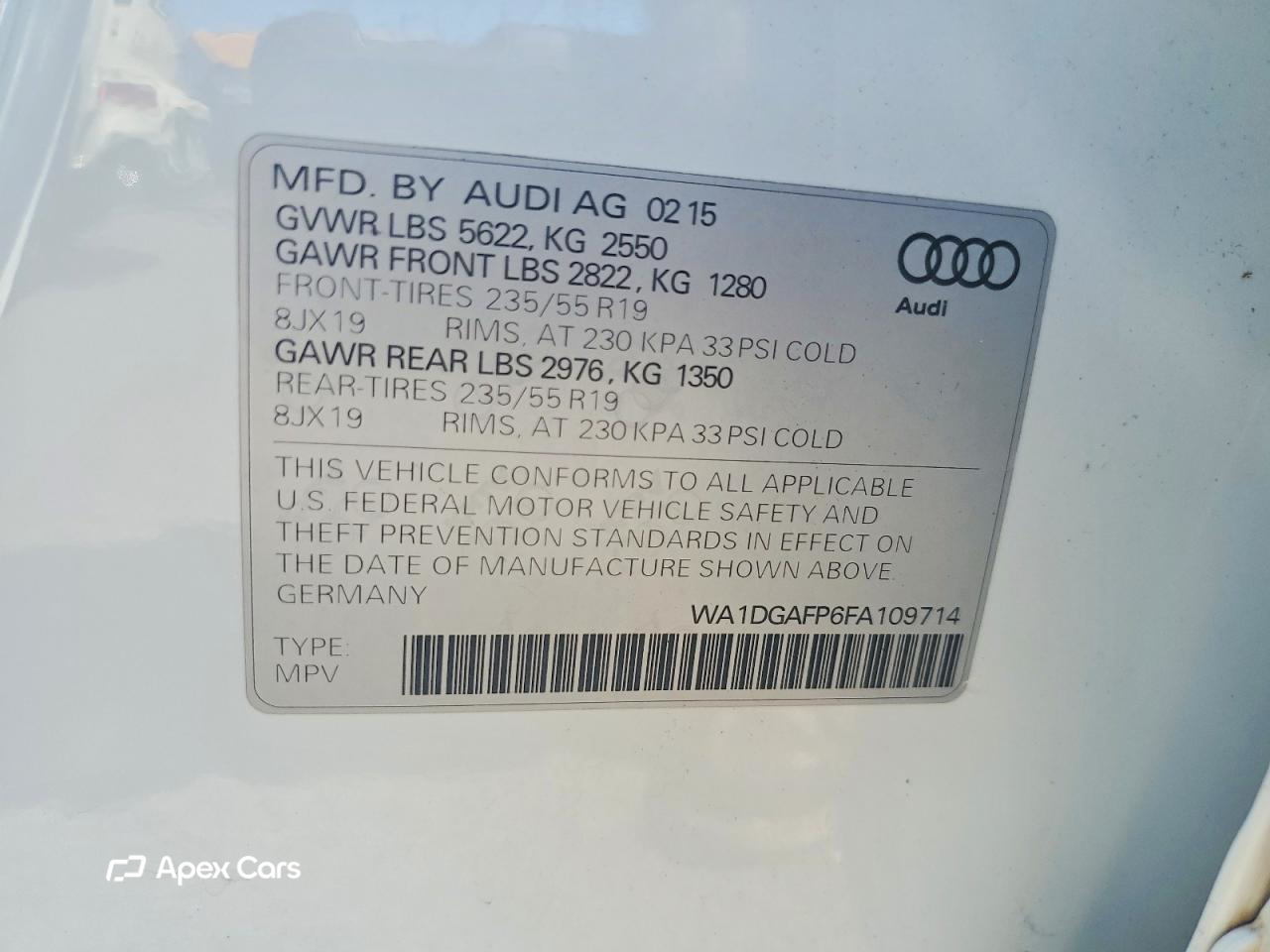 Audi Q5 2015