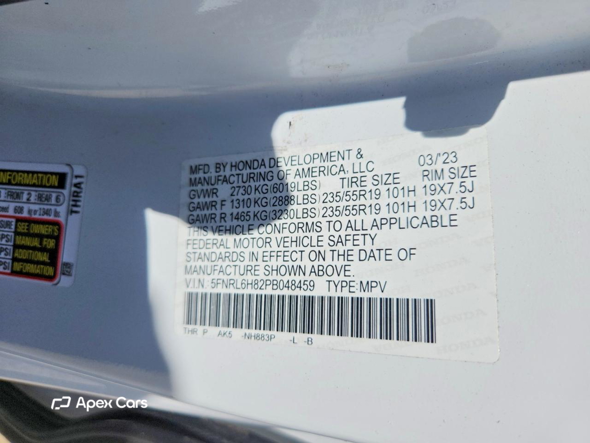 Honda Odyssey 2023