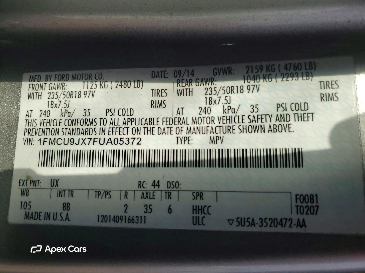 Ford Escape 2015