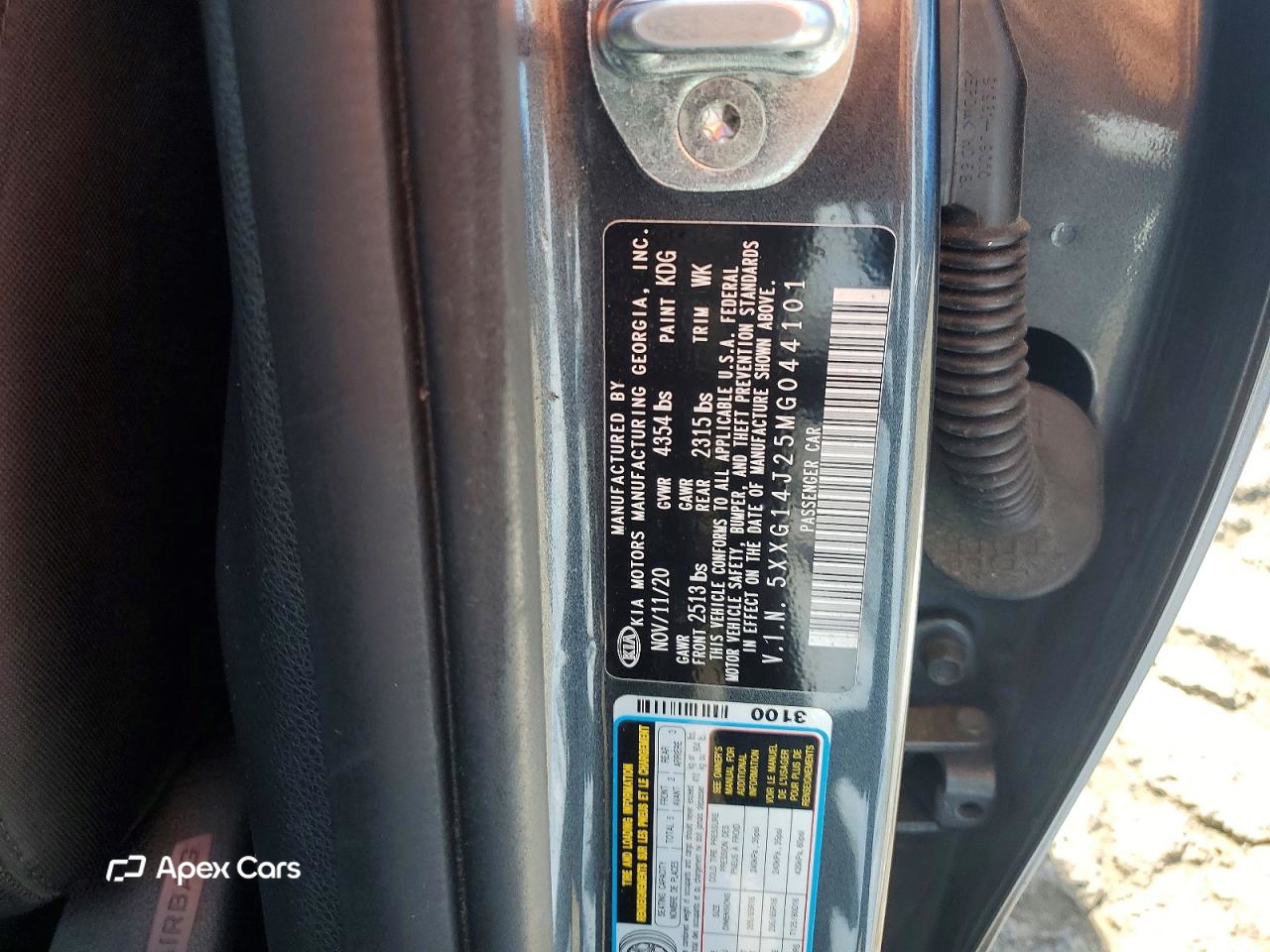 Kia K5 2021