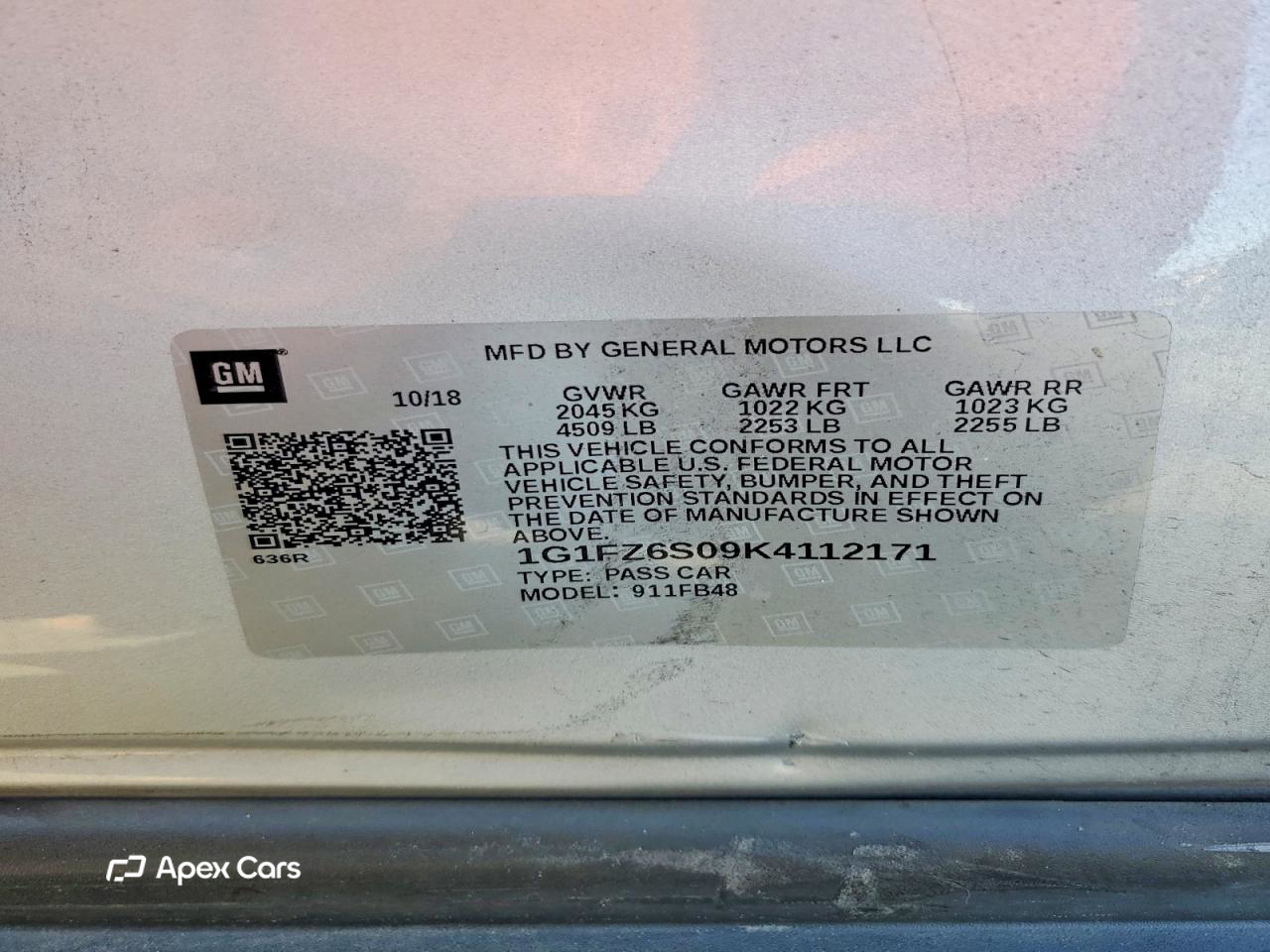 Chevrolet Bolt 2019