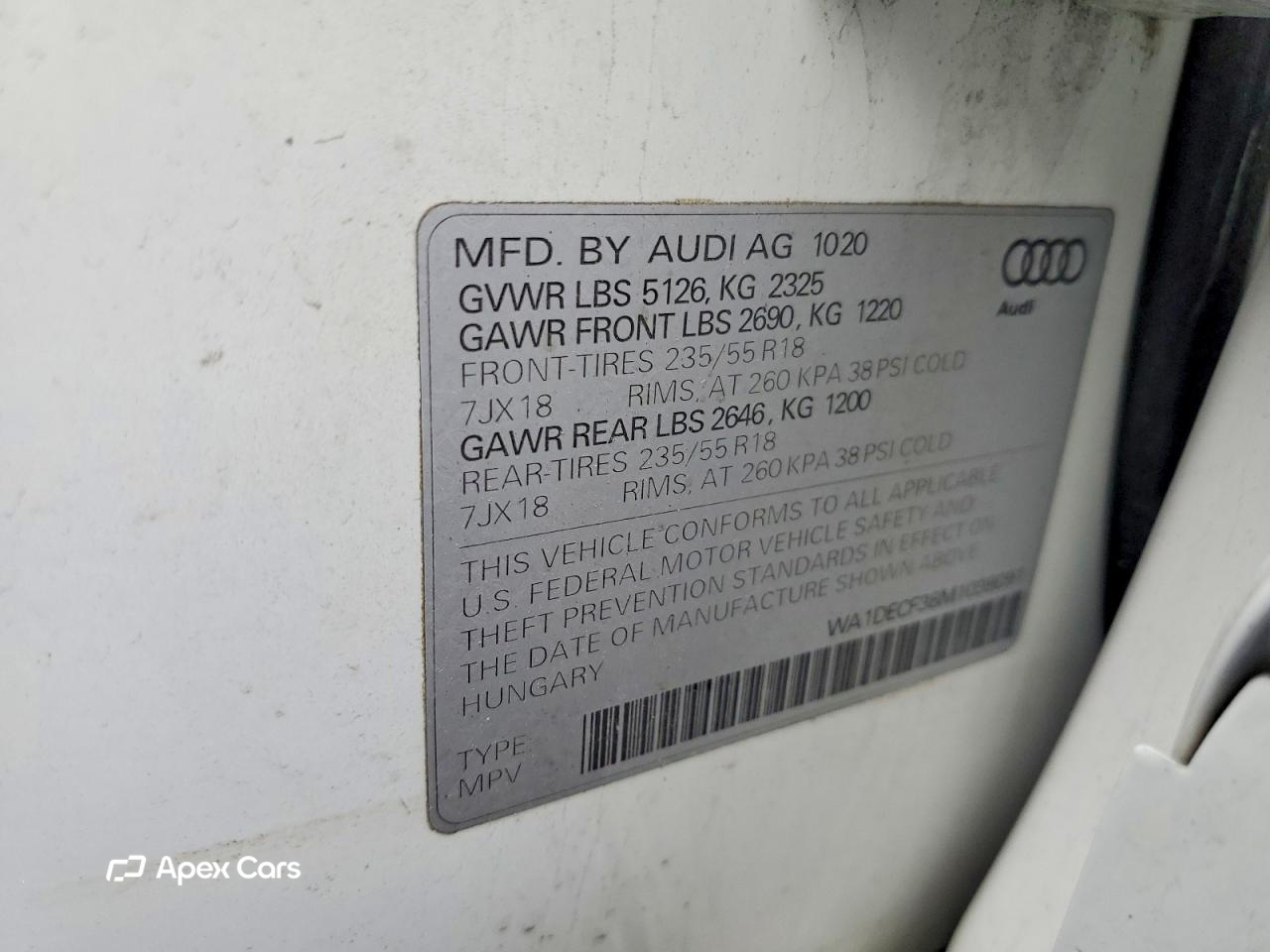 Audi Q3 2021