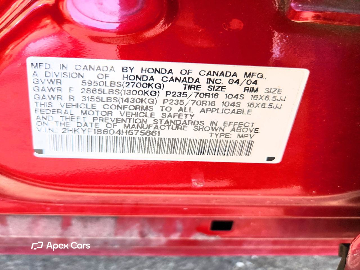 Honda Pilot 2004