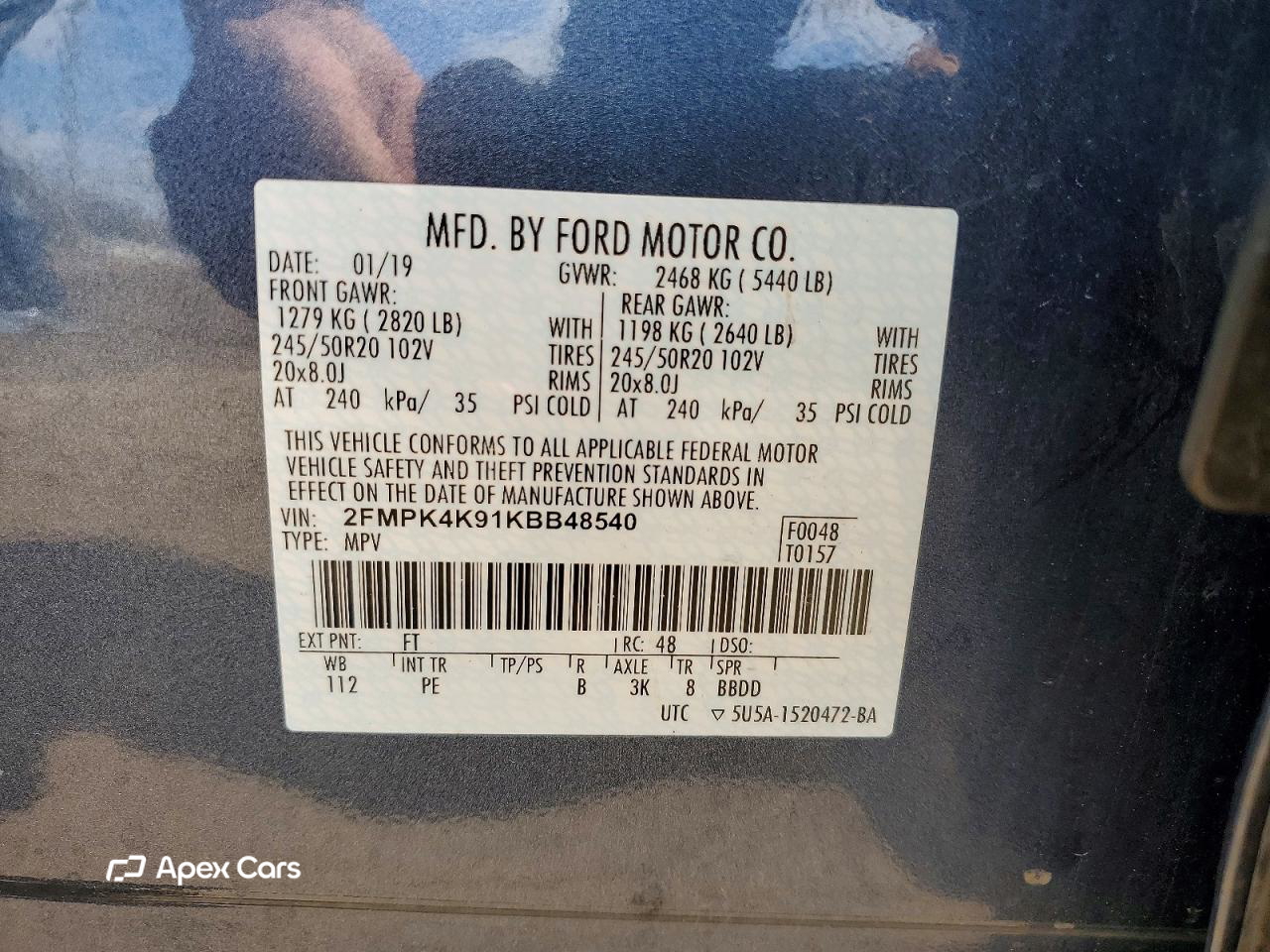 Ford Edge 2019