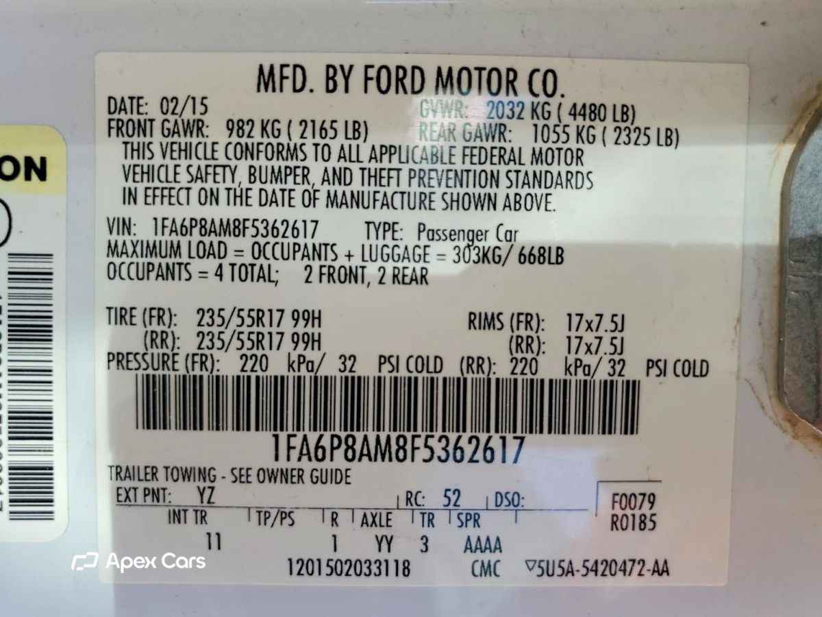 Ford Mustang 2015