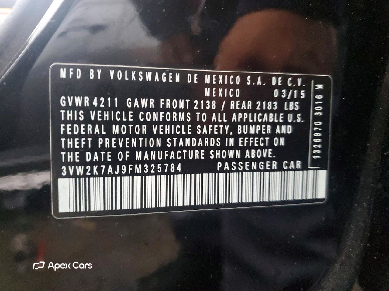 Volkswagen Jetta 2015