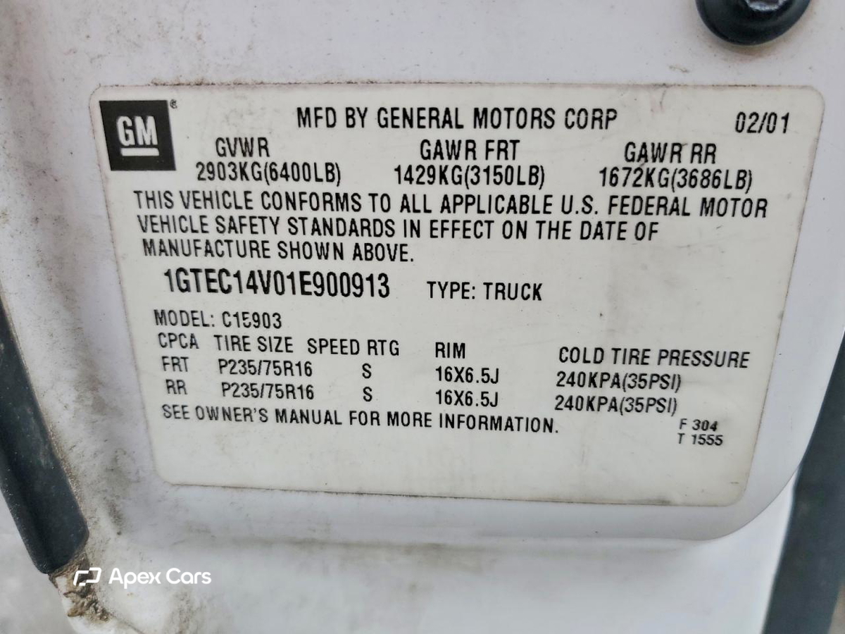 GMC Sierra 2001
