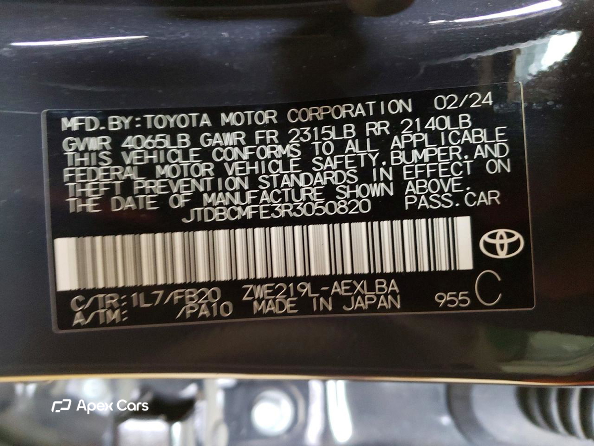 Toyota Corolla 2024