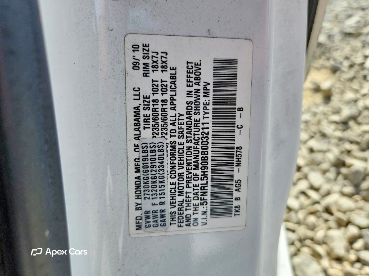 Honda Odyssey 2011
