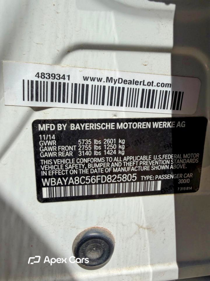 BMW Series 7 2015