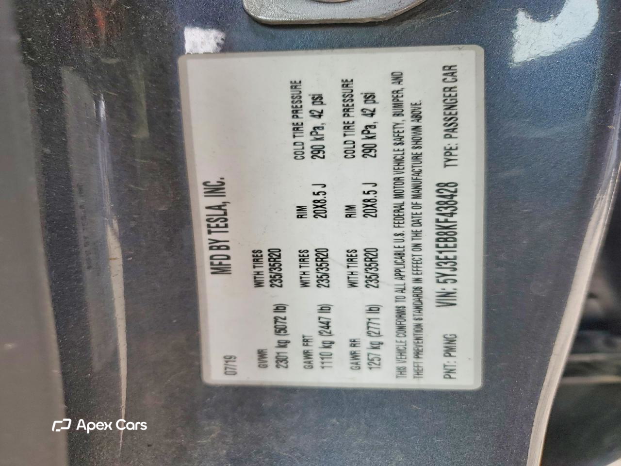 Tesla Model 3 2019