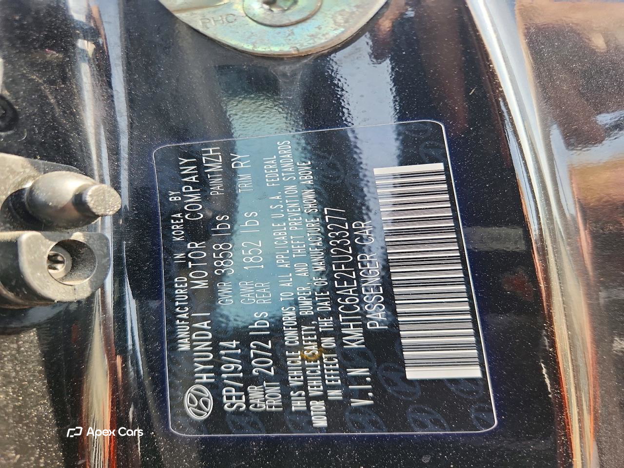 Hyundai Veloster 2015