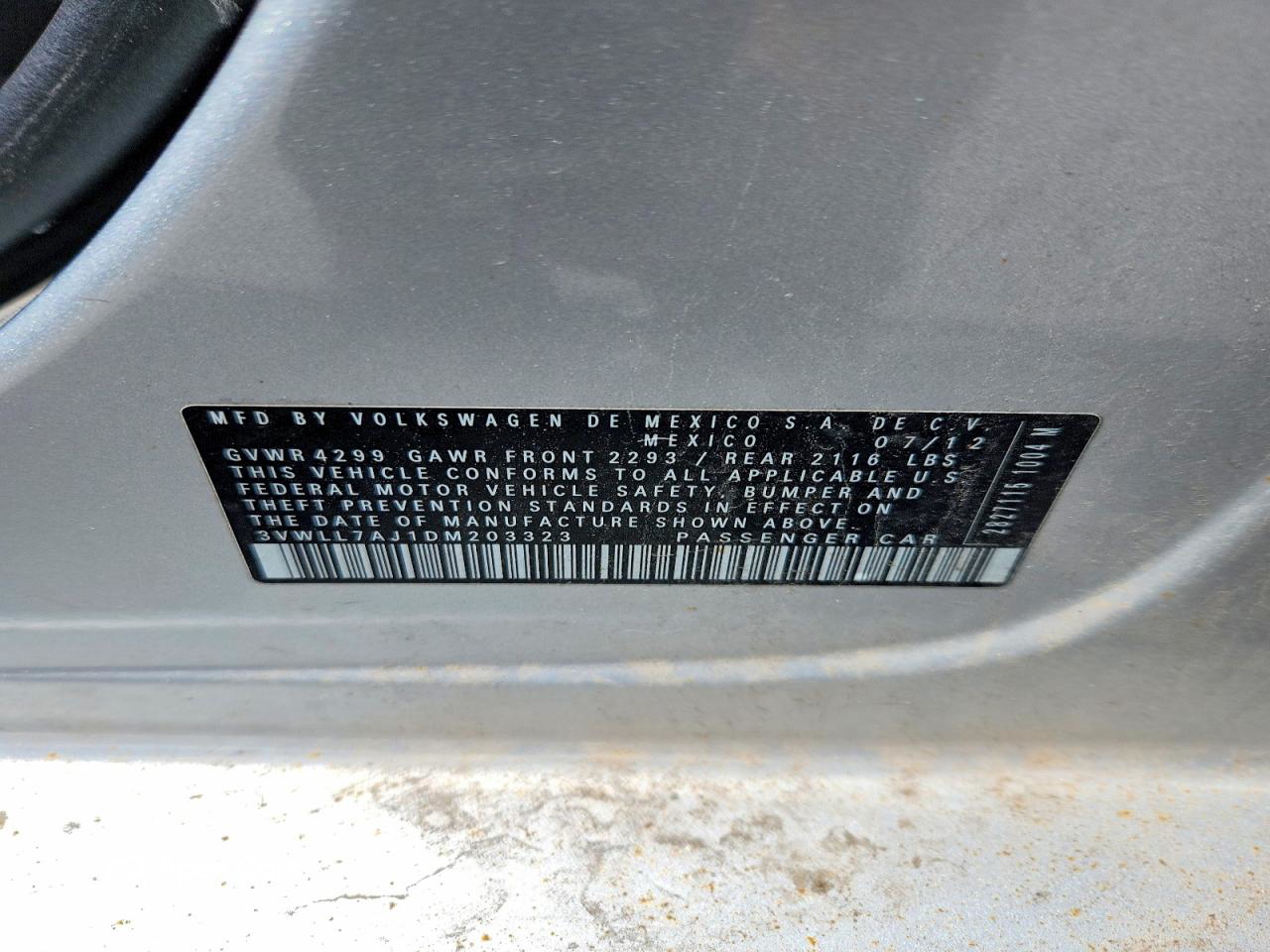 Volkswagen Jetta 2013