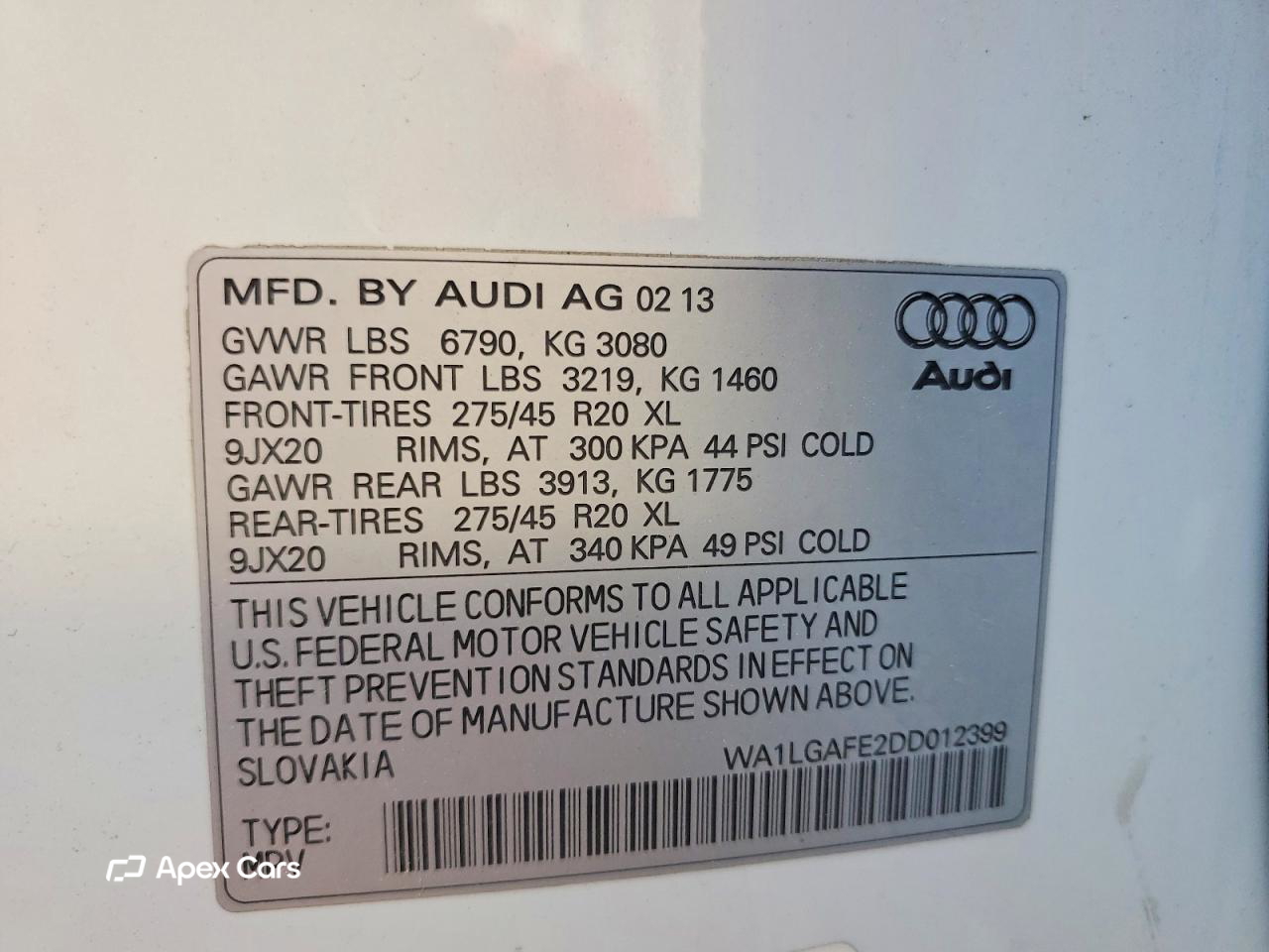 Audi Q7 2013