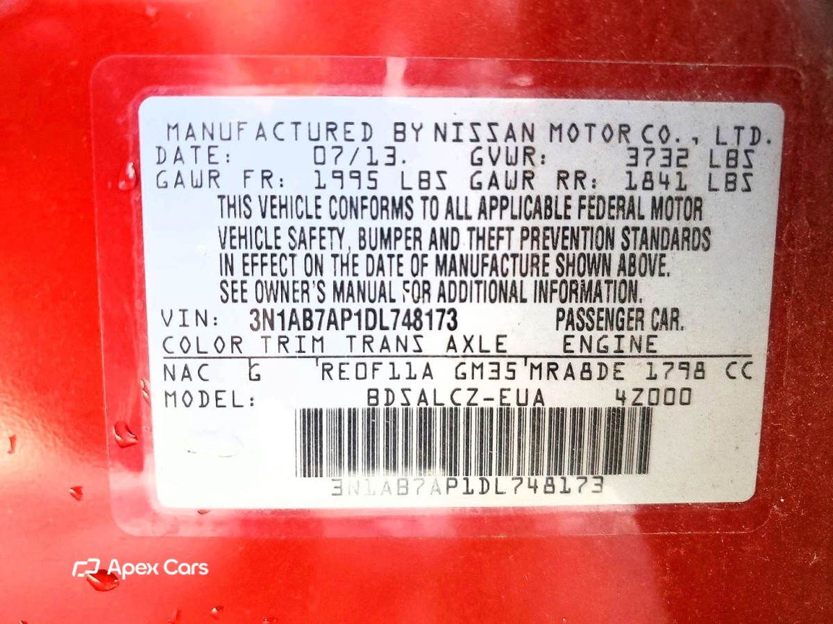 Nissan Sentra 2013