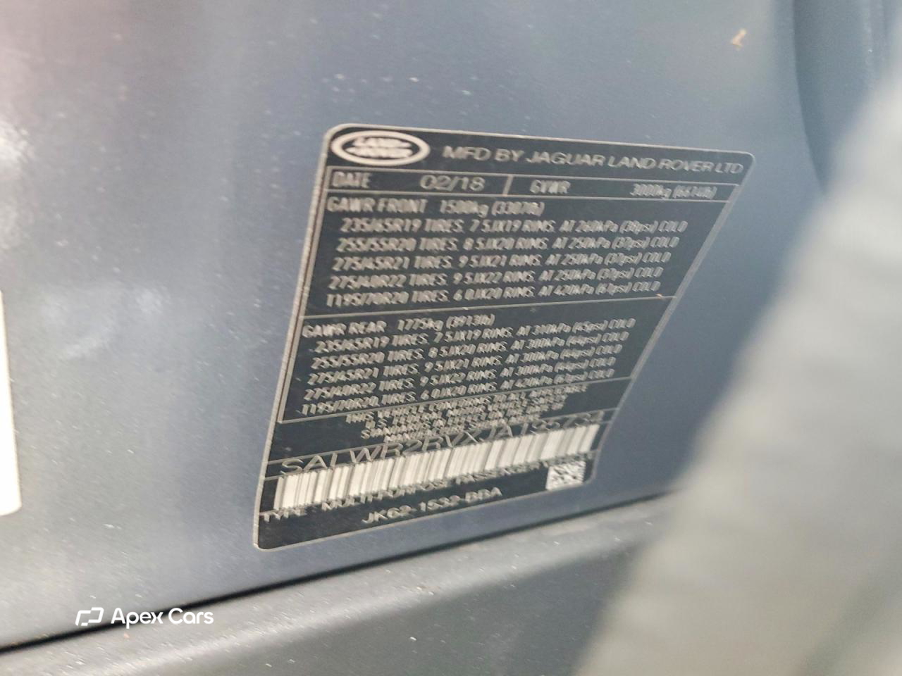 Land Rover Range Rover 2018