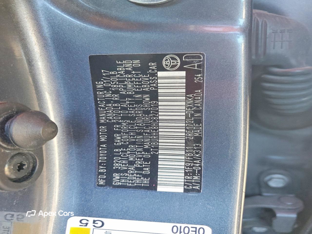 Toyota Corolla 2017
