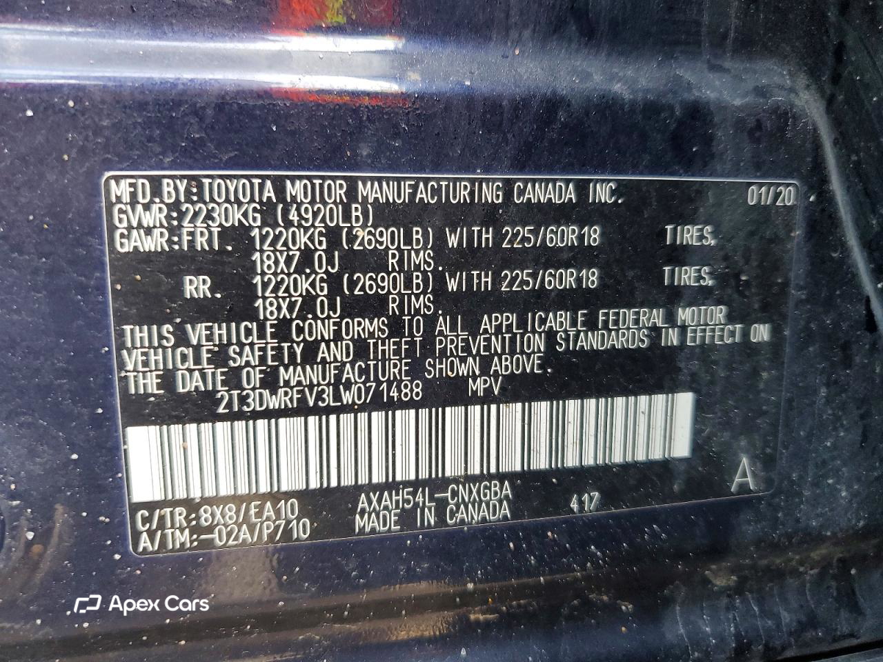 Toyota RAV 4 2020