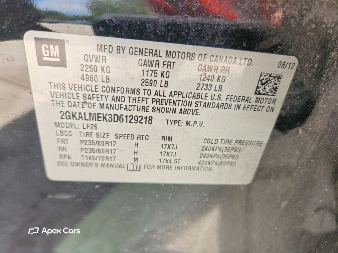 GMC Terrain 2013