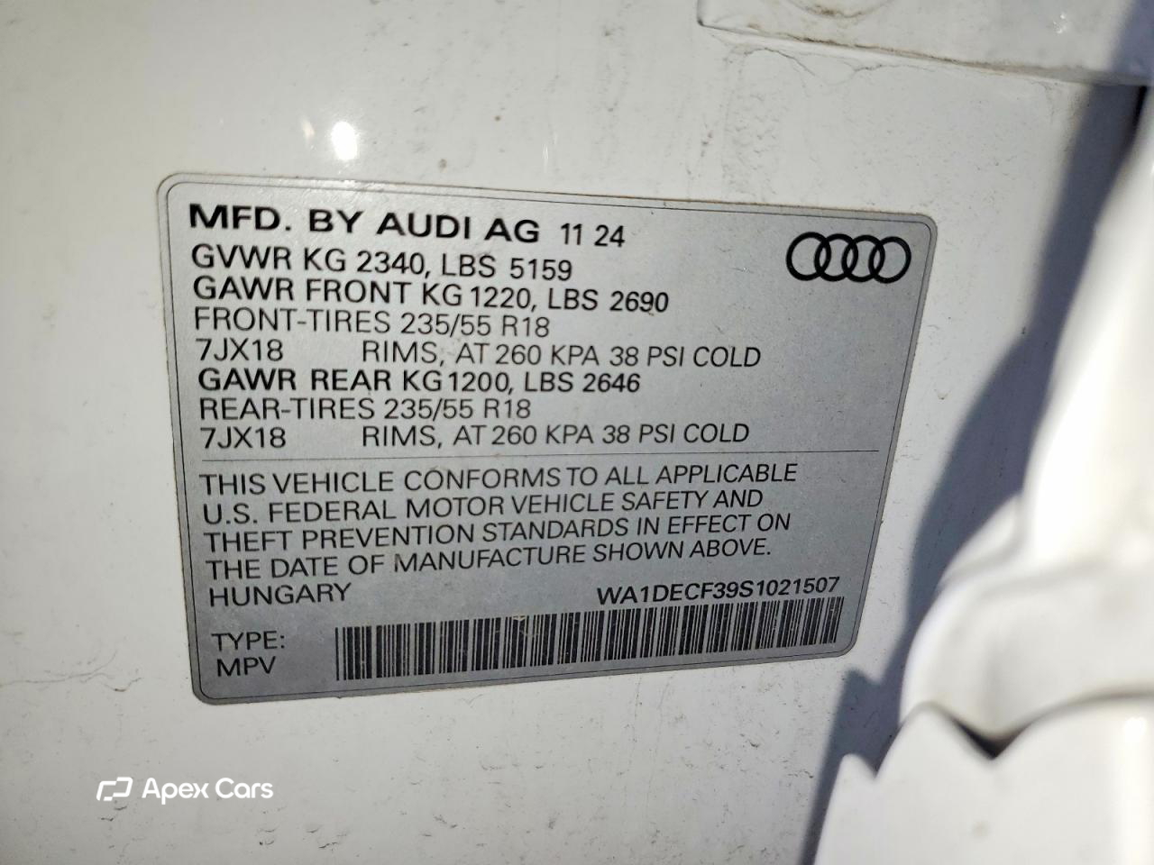Audi Q3 2025