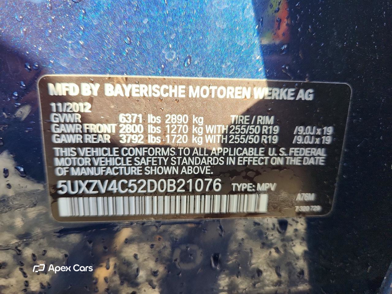 BMW X5 2013
