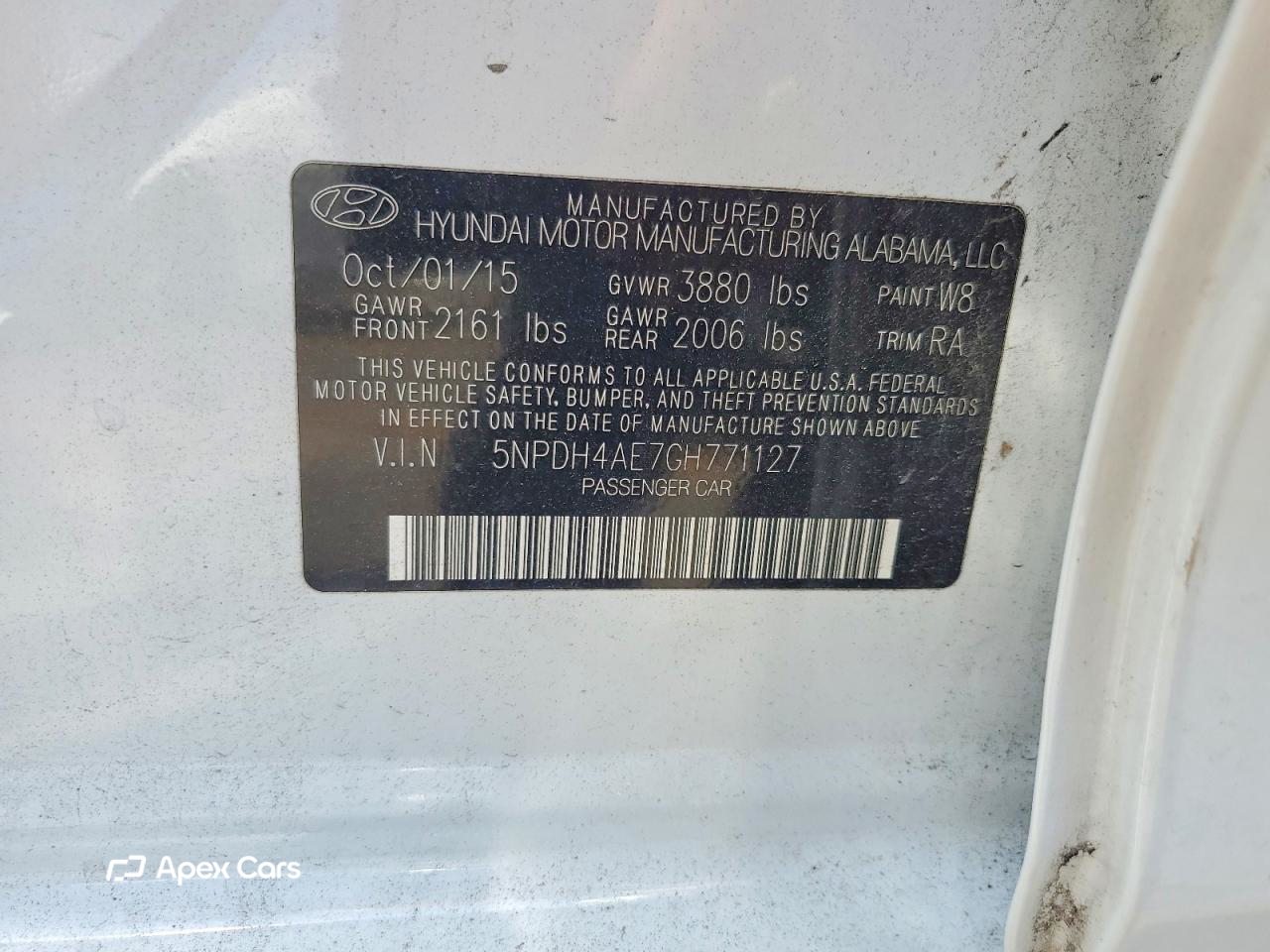 Hyundai Elantra 2016