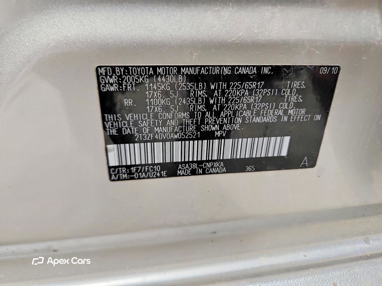 Toyota RAV 4 2010