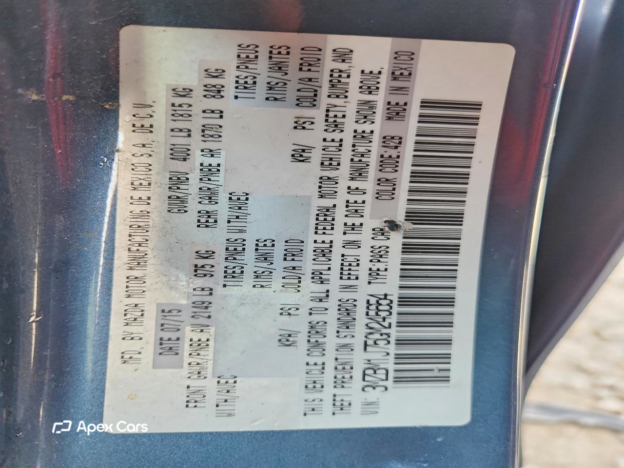 Mazda 3 2016