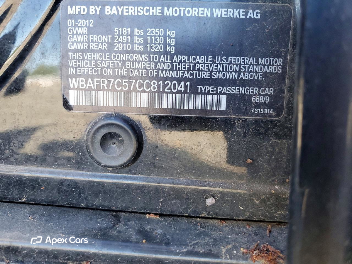 BMW Series 5 2012