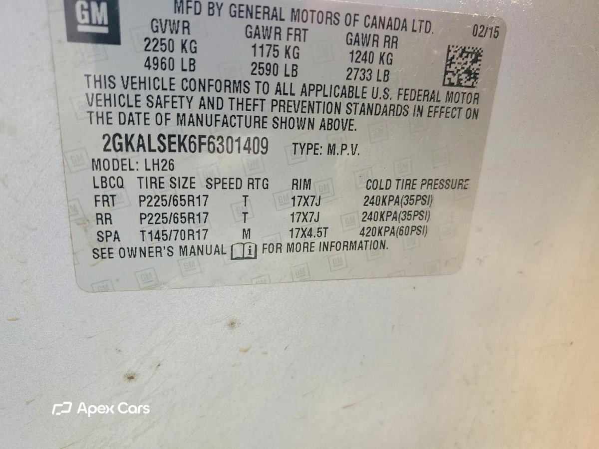 GMC Terrain 2015