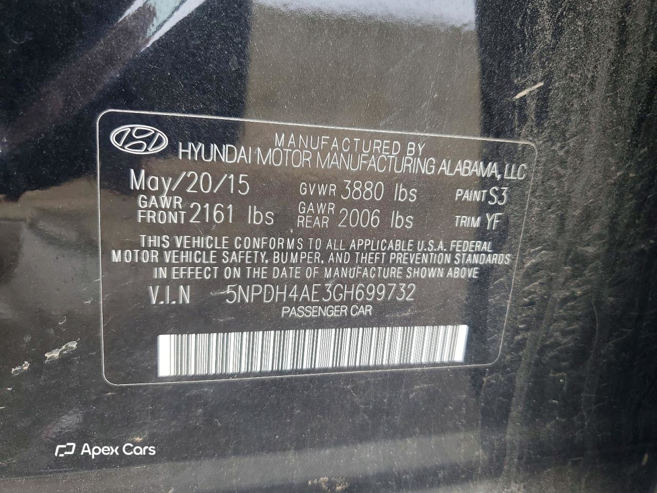 Hyundai Elantra 2016