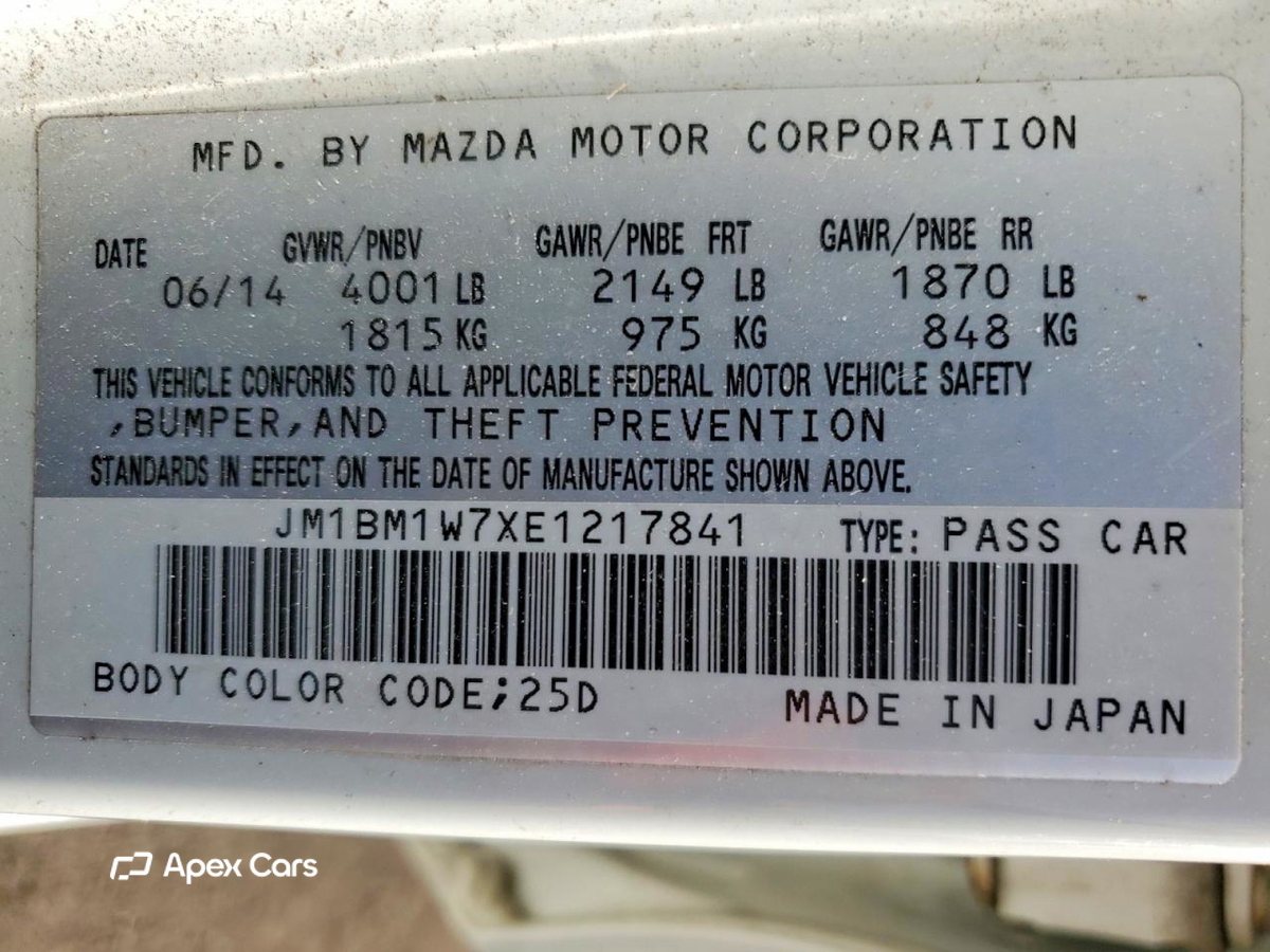 Mazda 3 2014