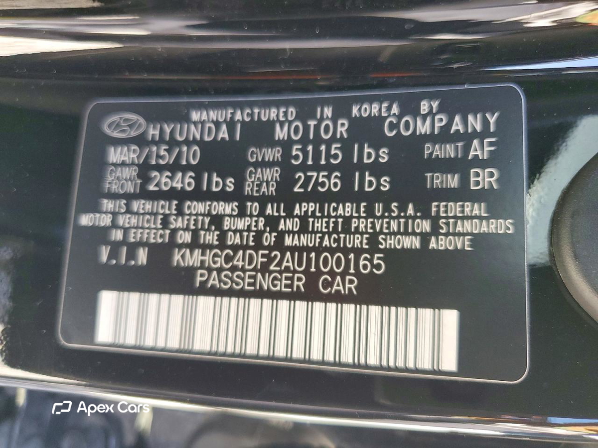 Hyundai Genesis 2010